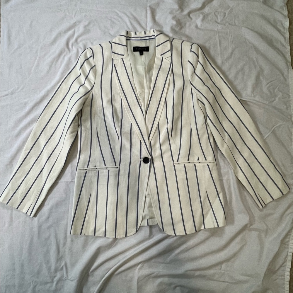 Talbots Linen Blazer